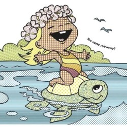 Водяні розмальовки. На відпочинку