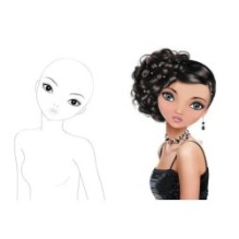 Подарунок своїми руками. Super Model. Макіяж