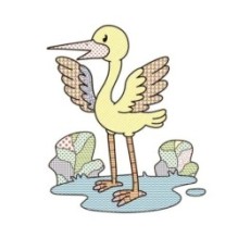 Водяні розмальовки 4. Біля річки