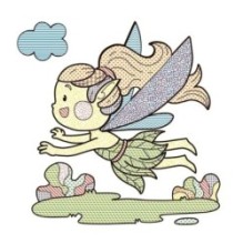 Водяні розмальовки 4. Ельфи