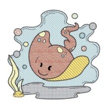 Водяні розмальовки 4. Морські тварини