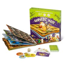 Развивающая настольная игра - Gophers’ Maze (Проныры) EN