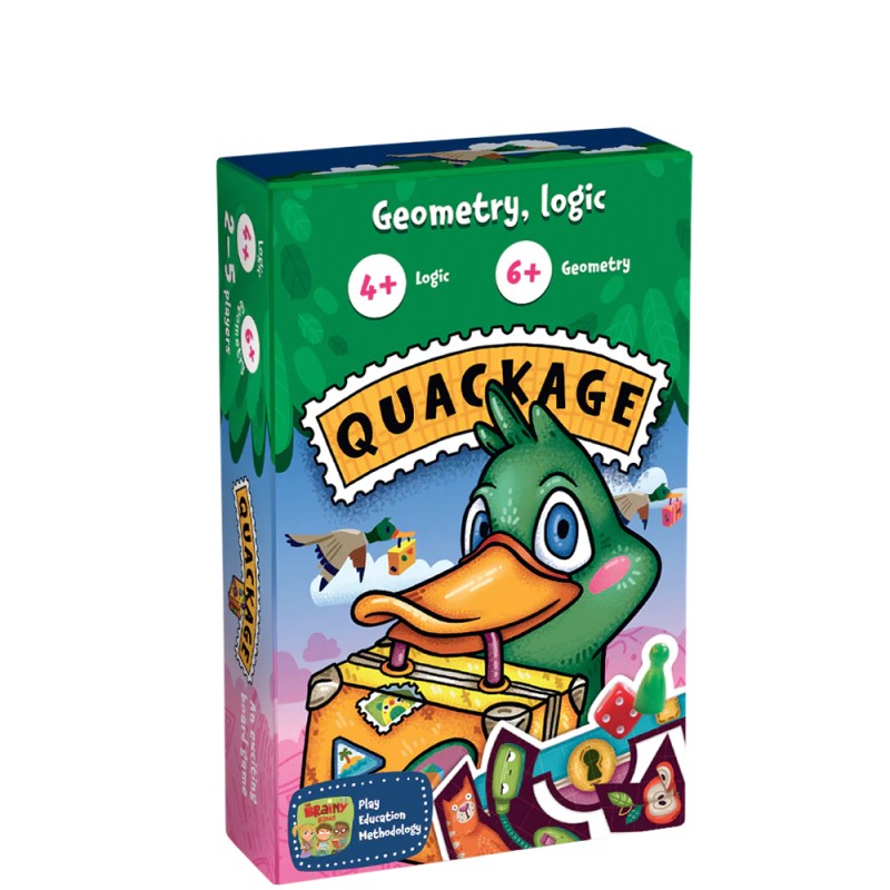 Educational board game - Quackage Educational board game - Quackage