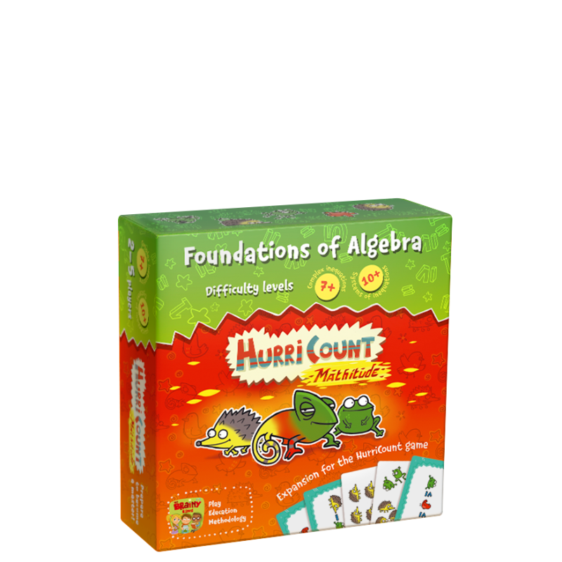 Развивающая настольная игра - HurriCount Mathitude (Турбосчёт Форсаж) EN Развивающая настольная игра - HurriCount Mathitude (Турбосчёт Форсаж) EN