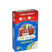 Развивающая настольная игра - Зверобуквы English