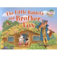 Читаем вместе. 1 уровень. Маленькие крольчата и Братец Лис (на английском языке)