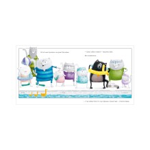 Книжки-картинки с наклейками. Шмяк учится плавать. Книжка с наклейками