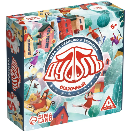 Развлекательная настольная игра "Дуббль Сказочный"