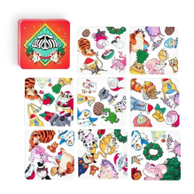 Развлекательная настольная игра "Дуббль в квадрате. Новогодняя вечеринка"