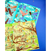 Найди и покажи. Большая книга. Животные (с наклейками)