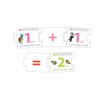 Развивающая игра. Пазл. Счет, Цвета, Формы