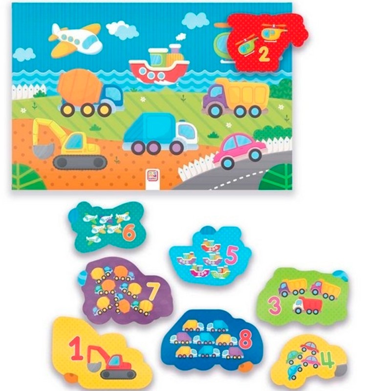 Пазлы на подложке. Машины. Пазлы на подложке. Машины.