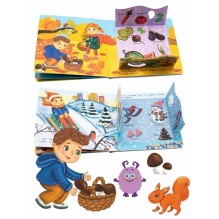 Времена года. Веселые окошки для любознательных малышей