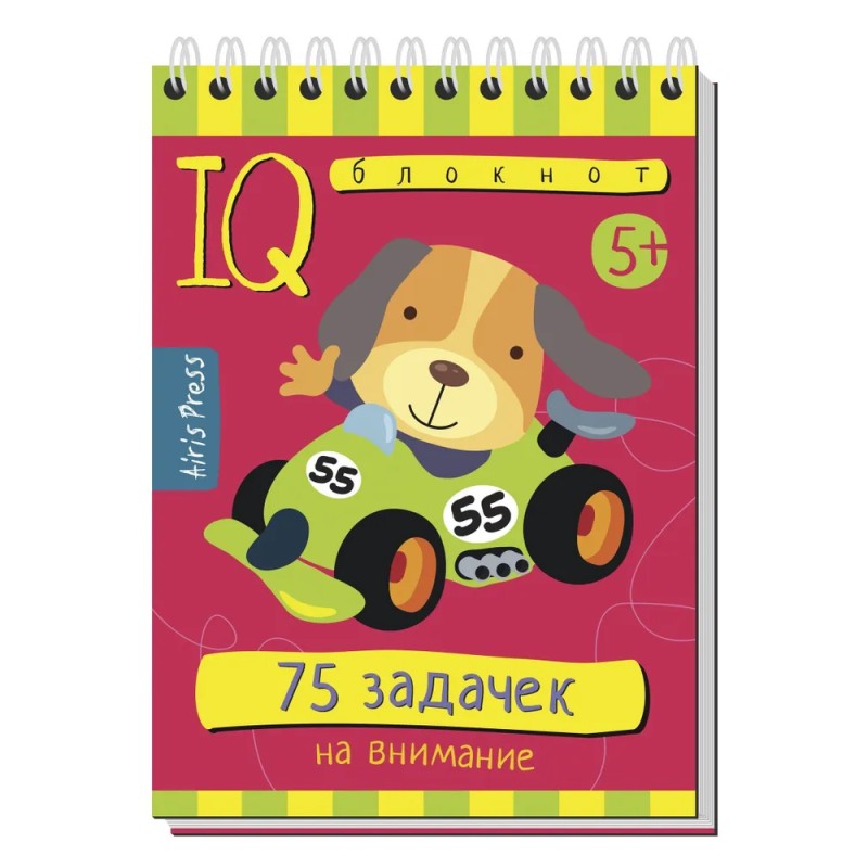 Умный блокнот. 75 задачек на внимание 5+ Умный блокнот. 75 задачек на внимание 5+