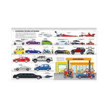 Энциклопедия в картинках. Большая энциклопедия. Поезда, машины, грузовики