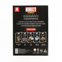 Книга-квест, "Загадка подземного лабиринта"