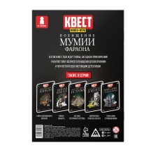 Книга-квест, "Похищение мумии фараона"