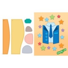 Объёмные аппликации из бумаги. Праздники для мальчиков