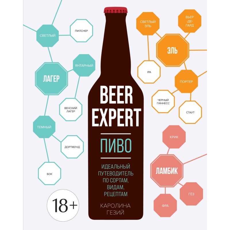 Beer Expert: Пиво. Идеальный путеводитель по сортам, видам, рецептам