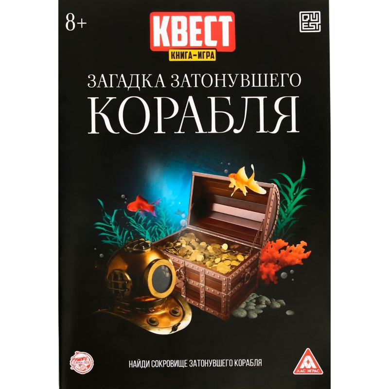 Книга-квест, "Загадка затонувшего корабля"