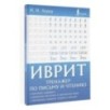 Иврит. Тренажер по письму и чтению Иврит. Тренажер по письму и чтению