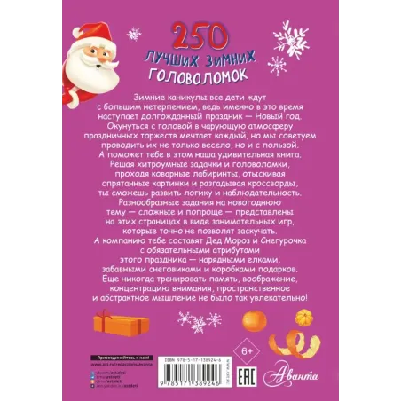 250 лучших зимних головоломок