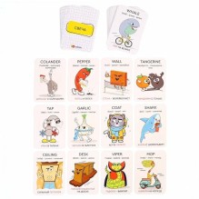 Развивающий набор "Мнемокарточки. Английский язык"