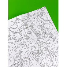 Волшебный лес. Раскраска-плакат