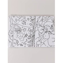 Зоопарк. Раскраска-плакат