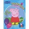 Свинка Пеппа. Раскраска по образцу для самых маленьких (голубая)