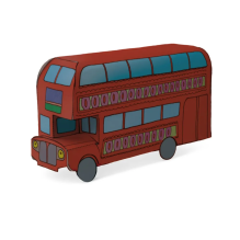 Раскраска - конструктор. Транспорт