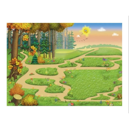 Игра с волшебными наклейками "Три поросенка"