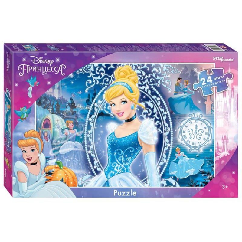 Мозаика "puzzle" maxi 24 "Disney. Принцесса" Мозаика "puzzle" maxi 24 "Disney. Принцесса"