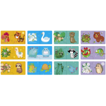 IQ игры для самых маленьких. Парочки. Угадай, кто где прячется 2+Запуск речи