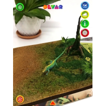 Знакомство с животными. 4D книга с дополненной реальностью (твердая)