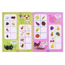 Логика с наклейками. Котики и собачки