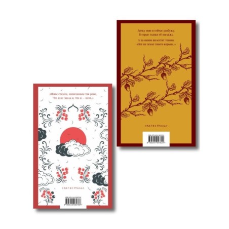 Комплект Женская лирика Серебряного века (из 2-х книг: Сероглазый король и Под лаской плюшевого пледа)