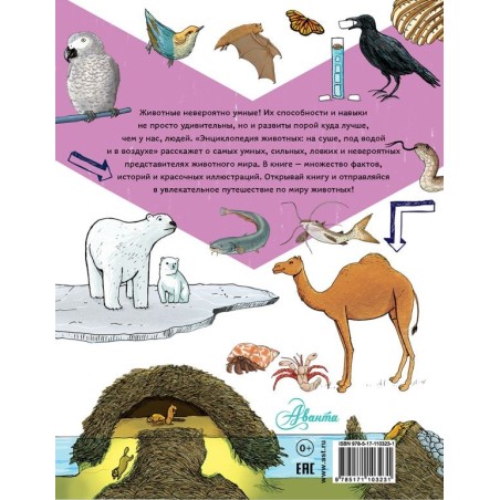 Энциклопедия животных: на суше, под водой и в воздухе