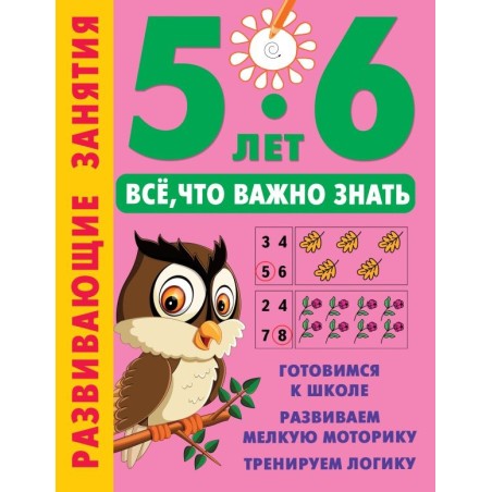 Развивающие занятия. Всё, что важно знать. 5-6 лет