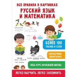 Все правила в картинках. Русский язык и математика