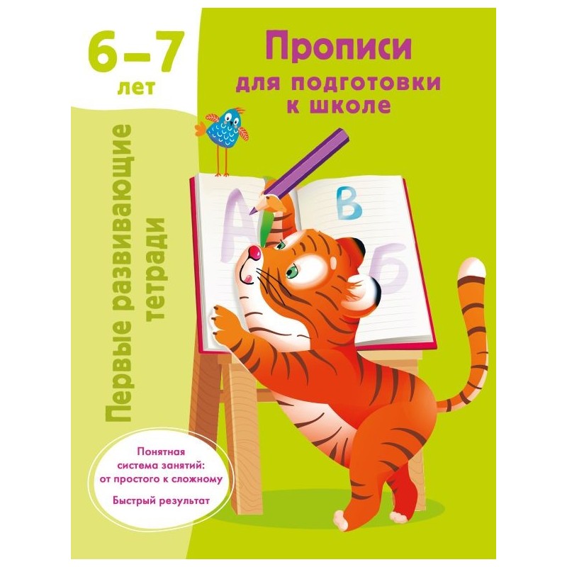 Прописи для подготовки к школе. 6-7 лет