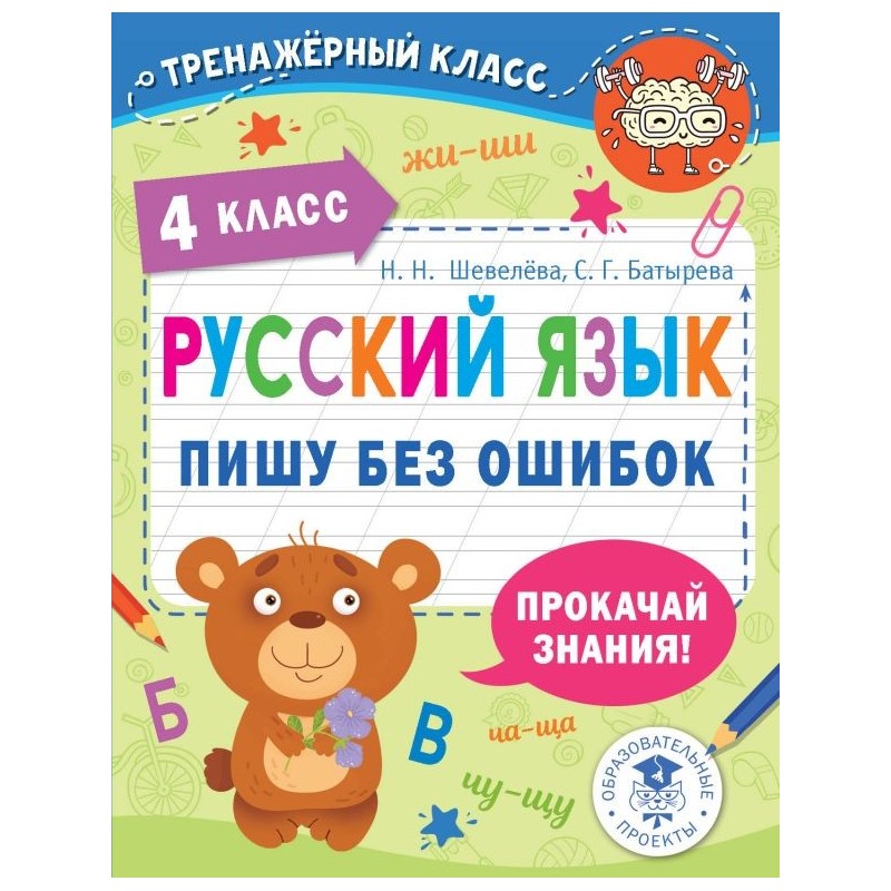 Русский язык. Пишу без ошибок. 4 класс