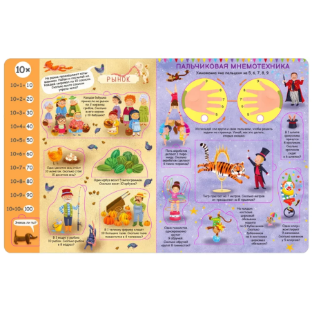 Занимательная таблица умножения. NEW