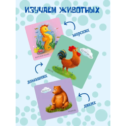 Книжка для купания. Дикие животные