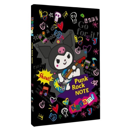Kuromi. Punk Rock Note