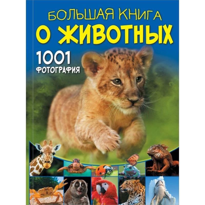 Большая книга о животных. 1001 фотография