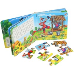 Книга-пазл. Ну, погоди! В деревне