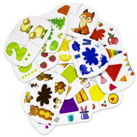 Умные пазлы. Первые знания (уцененная)