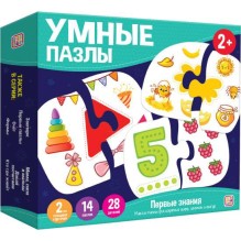 Умные пазлы. Первые знания (уцененная)