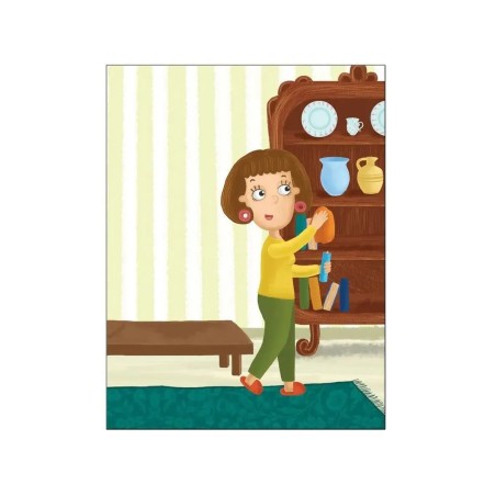 Развивающие наклейки для малышей. В доме